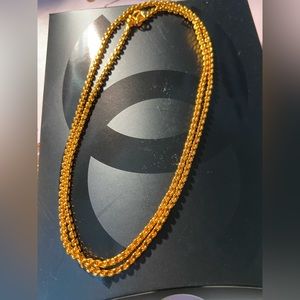 Yellow Gold Toned #2 Necklace